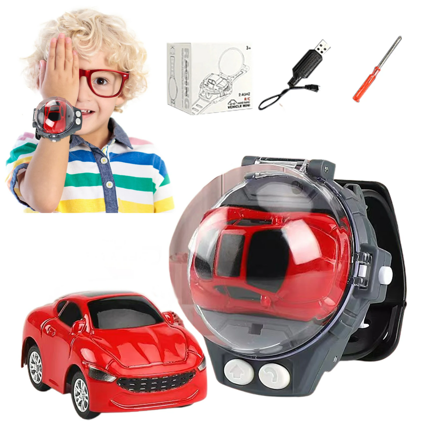 đVoiture TĂ©lĂ©commandĂ©e avec Montre au Poignet