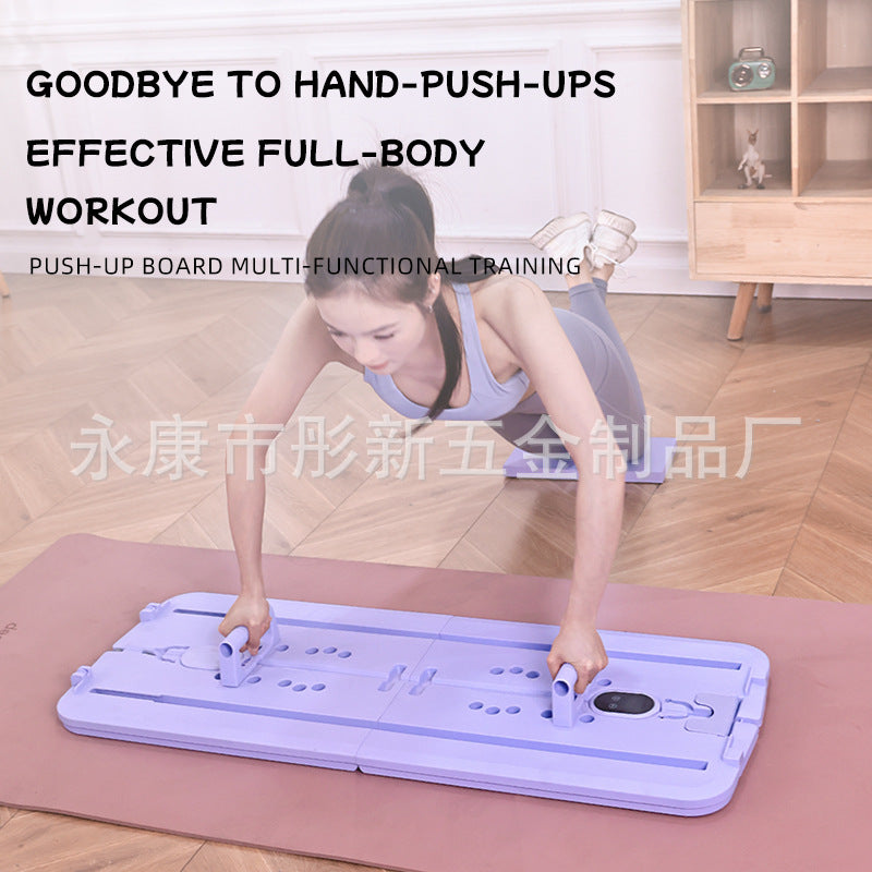 Planche Fitness 8-en-1 Adking – Entraînement Abdominal & Core Complet (Pliable)