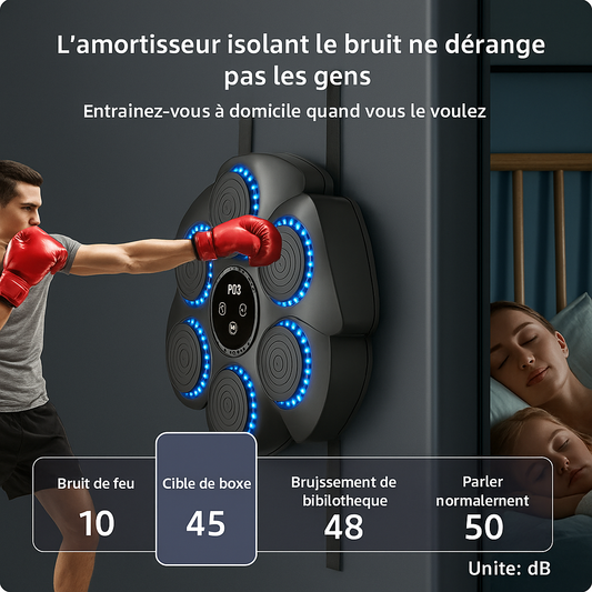 BoxeMusique™ – Entraînement Ludique et Intense 🥊