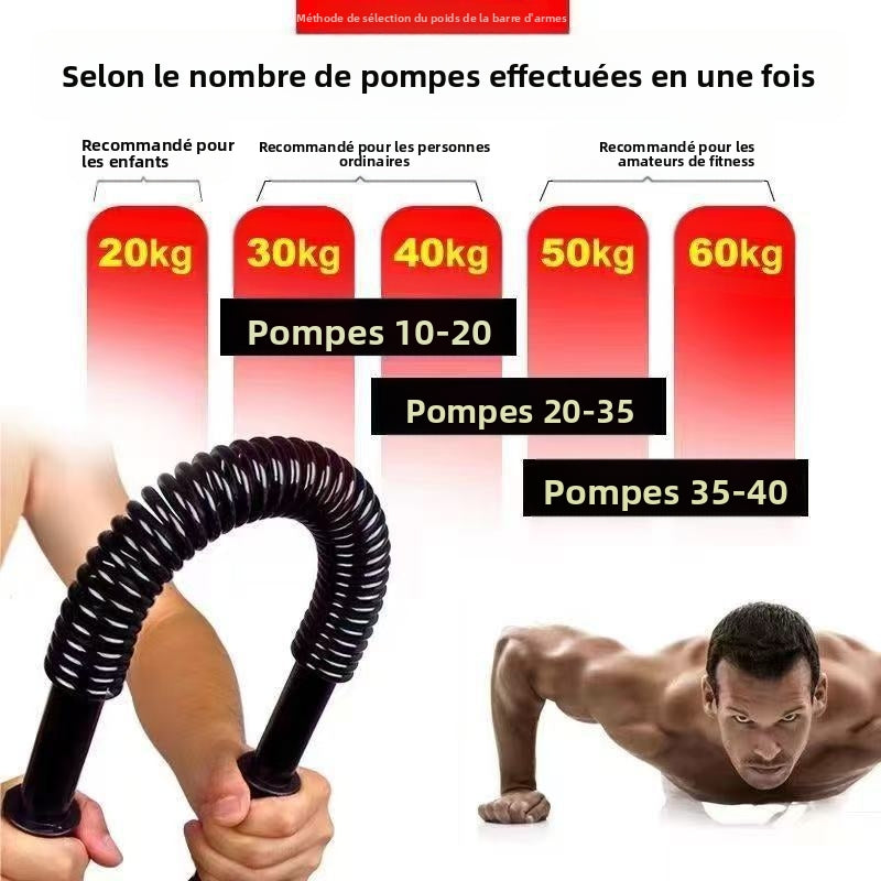 IronBar Pro™ – Appareil d'entraînement pour renforcer le haut du corps