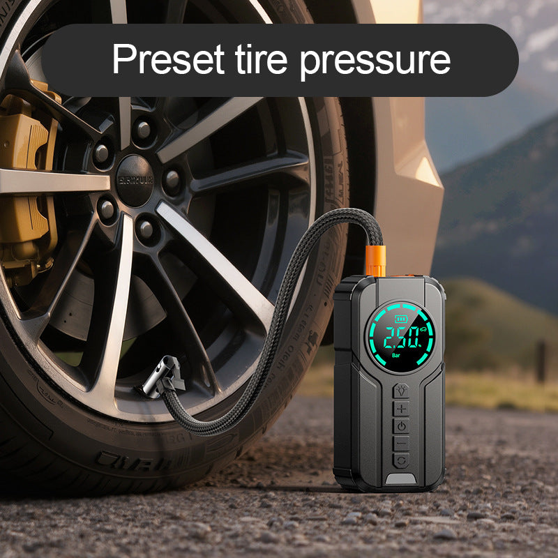 🚗 Gonfleur de pneus électrique portatif – 2
