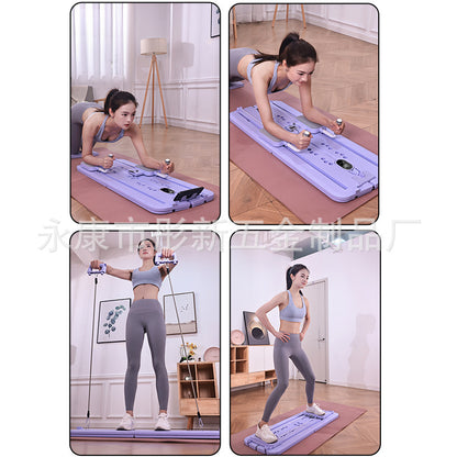 Planche Fitness 8-en-1 Adking – Entraînement Abdominal & Core Complet (Pliable)
