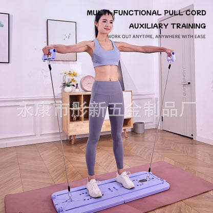 Planche Fitness 8-en-1 Adking – Entraînement Abdominal & Core Complet (Pliable)