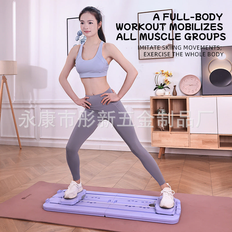 Planche Fitness 8-en-1 Adking – Entraînement Abdominal & Core Complet (Pliable)